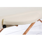 RestPro Classic Oval 3 Cream Κρεβάτι "LUX" Κλίνη Μασάζ Φυσικοθεραπείας Βαλίτσα Ξύλινο